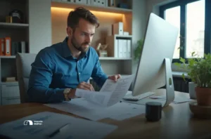 informações na fatura comercial e declaração de importação