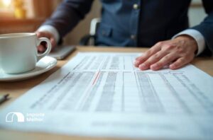 Especialista revisando tabela cClassTrib DI DUIMP para preenchimento correto da declaração de importação