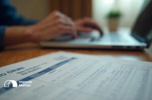 Despachante aduaneiro analisando tabela de cClassTrib DUIMP após Reforma Tributária