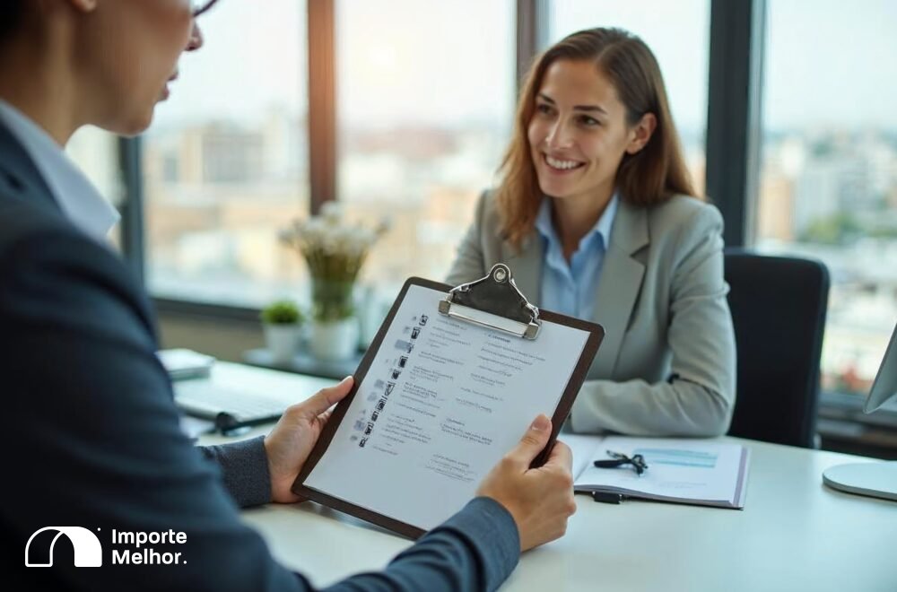 Empresário conferindo checklist prático para preenchimento correto do cClassTrib DUIMP