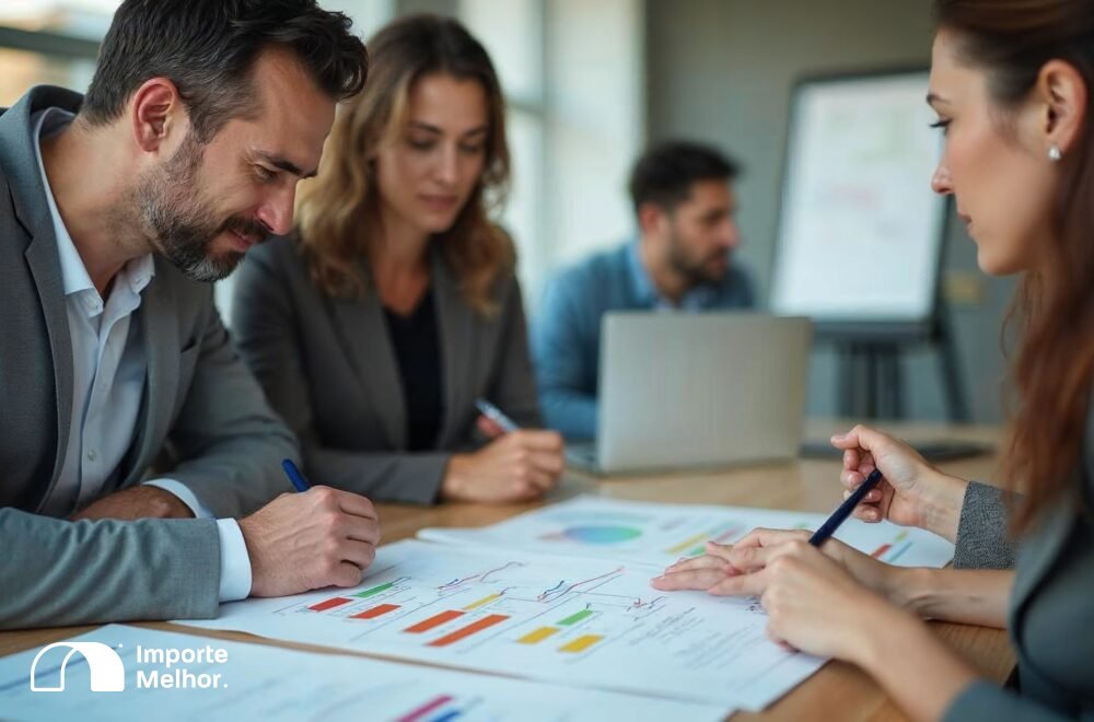 Equipe analisando impactos práticos do DUIMP novo processo de importação da empresa
