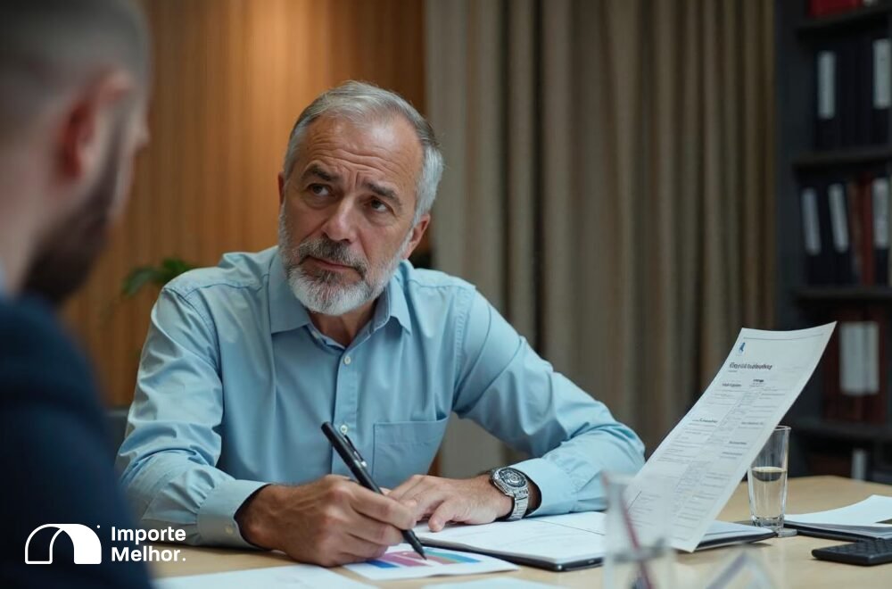 Despachante aduaneiro analisando declaração DUIMP com Situação Especial de Despacho