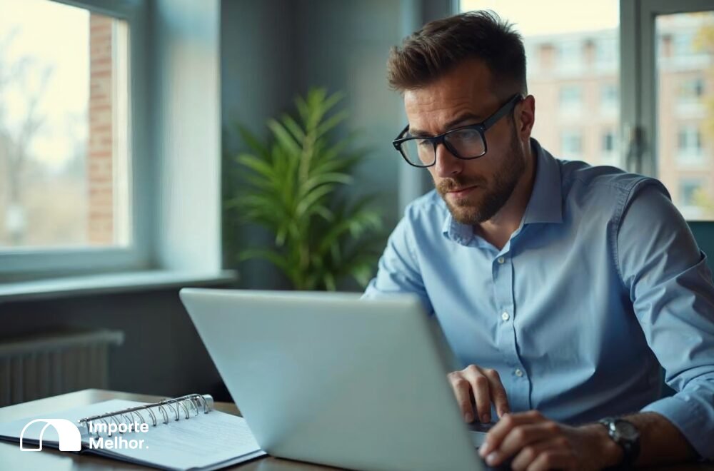 Empresário revisando planejamento de TTD importação Santa Catarina para evitar erros fiscais