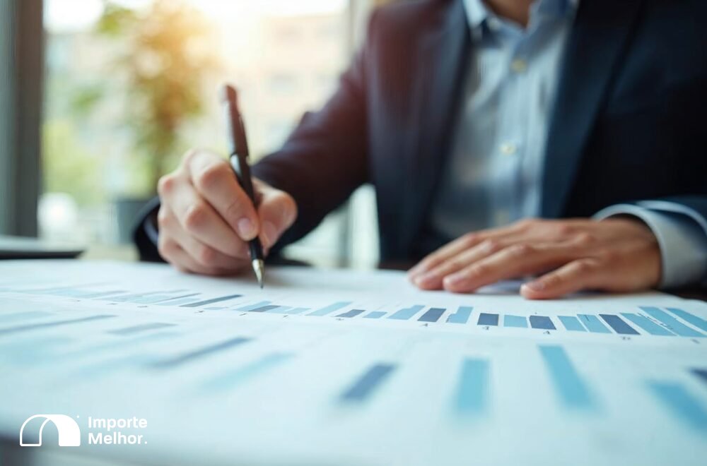 Empresário assinando contrato de importação para comprovar valoração aduaneira